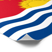 Kiribati Flag Poster (Hoek)
