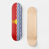 Kiribati Flag Skateboard (Voorkant)