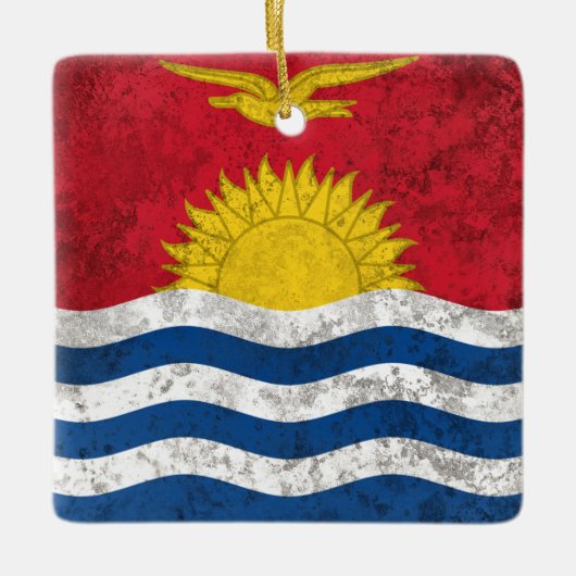 Kiribati Keramisch Ornament (Voorkant)