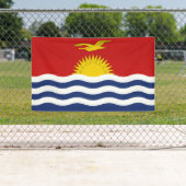 Kiribati-vlag Spandoek (Insitu)