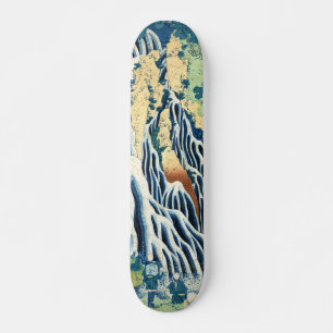 Kirifuri Waterfall bij mt Kurokami Hokusai ukiyo-e Skateboard