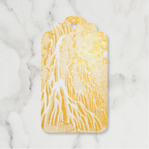 Kirifuri waterval bij de Kurokami-berg Housai Cadeaulabels