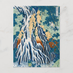 Kirifuri Waterval bij Mount Kurokami in Shimosuke Briefkaart