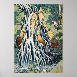 Kirifuri Waterval, Hokusai Poster
