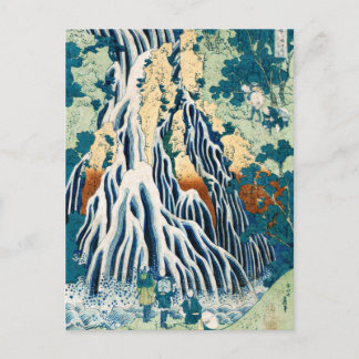 Kirifuri Waterval in het Kurokami-gebergte door Ho Briefkaart