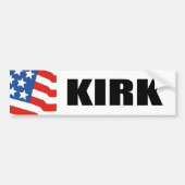 KIRK 2010 BUMPERSTICKER (Voorkant)