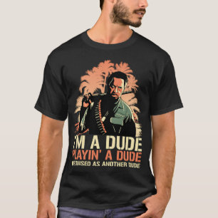 Kirk Lazarus I'm een vent die een vent speelt verm T-shirt