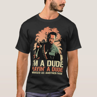 Kirk Lazarus I'm een vent die een vent speelt verm T-shirt