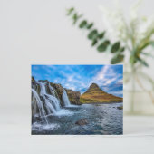 Kirkjufall Mountain, IJsland, Briefkaart (Staand voorkant)