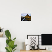 Kirkjufell, affiche du paysage intérieur (Bureau à domicile)