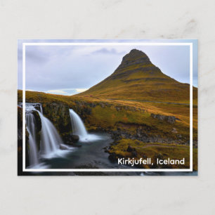 Kirkjufell, Islande carte postale souvenir
