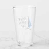 Kirkland Sailing Club Logo Glas (Achterkant)