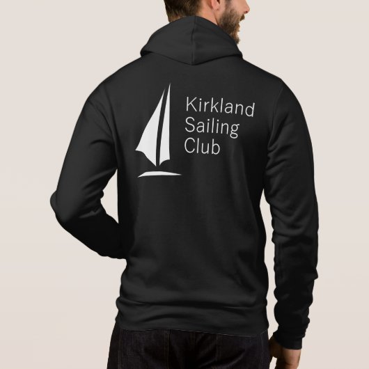 Kirkland Sailing Club Logo Hoodie (Achterkant)