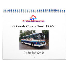 Kirklands Bus en Coach Fleet Kalender