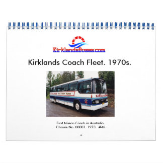 Kirklands Bus en Coach Fleet Kalender