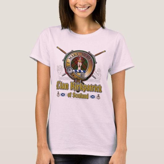 Kirkpatrick Clan Badge T-shirt (Voorkant)