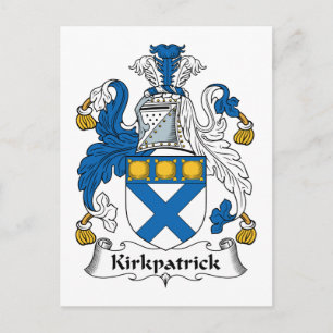 Kirkpatrick Family Crest Briefkaart