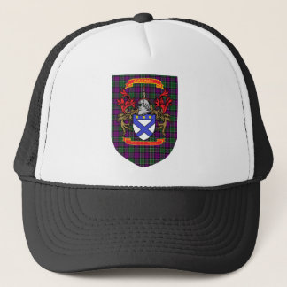 Kirkpatrick Kilpatrick Crest op Colquhoun Tartan Trucker Pet