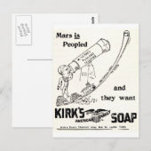 Kirk's Soap Campy Ad over MARS Briefkaart (Voorkant / Achterkant)