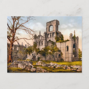 Kirkstall Abbey Yorkshire Engeland Briefkaart