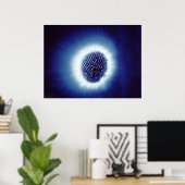 Kirlian Foto van Finger Tip Poster (Thuiskantoor)