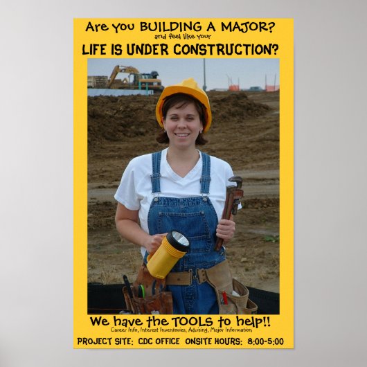 Kirsten Construction Poster (Voorkant)