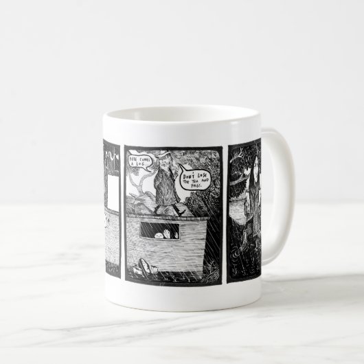 Ki's Plunge Mok - Kunst van Ben Wickey (Voorkant rechts)