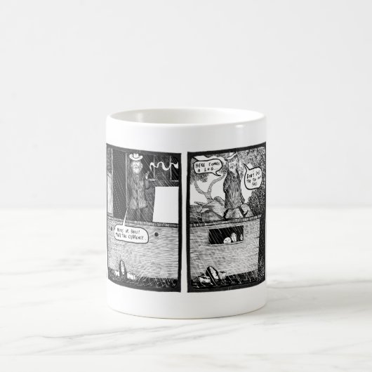 Ki's Plunge Mok - Kunst van Ben Wickey (Center)