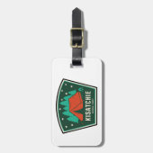 Kisatchie National Forest Louisiana Camping Bagagelabel (Voorkant verticaal)