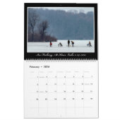 Kiser Lake 2017 Maandelijkse kalender van Tom Minu (Feb 2026)