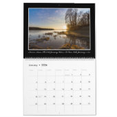 Kiser Lake 2017 Maandelijkse kalender van Tom Minu (Jan 2026)