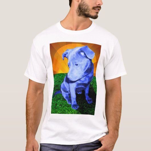 Kisja Blue sunshine droomde T-shirt (Voorkant)