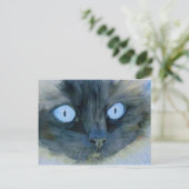 Kismet de Ragdoll Cat Briefkaart (Staand voorkant)