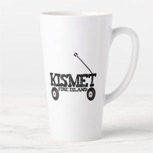 Kismet Fire Island Wagon Zomer Strandwagen Woord Latte Mok