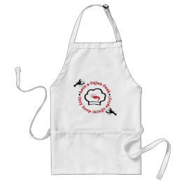 Kiss a Cajun Cook Apron Standaard Schort