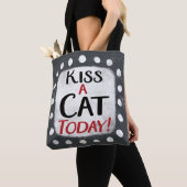 Kiss A Cat Today Sac fourre-tout (De près)