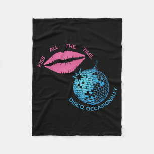 Kiss All Time Disco Occasionally Artwork Fleece Deken