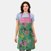 Kiss Beter dan Cook Funny Floral Schort (Gedragen)