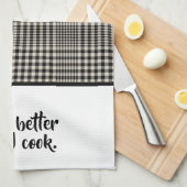 Kiss Beter dan Cook Funny Theedoek (Quarter Fold)