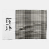 Kiss Beter dan Cook Funny Theedoek (Horizontaal)