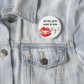 Kiss Big E Ronde Button 5,7 Cm (In situ)