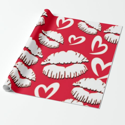 Kiss Cadeaupapier (Uitgerold)