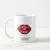 Kiss Cafe Mug || Ajoutez votre propre emplacement  (Gauche)