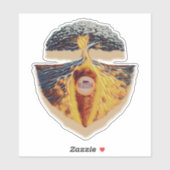 KIss Cut Hungry Hollow Brewing Sticker  (Feuille)