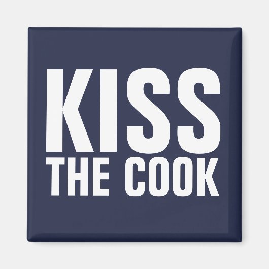 KISS DE COOK FRIDGE MAGNETS MAGNEET (Voorkant)