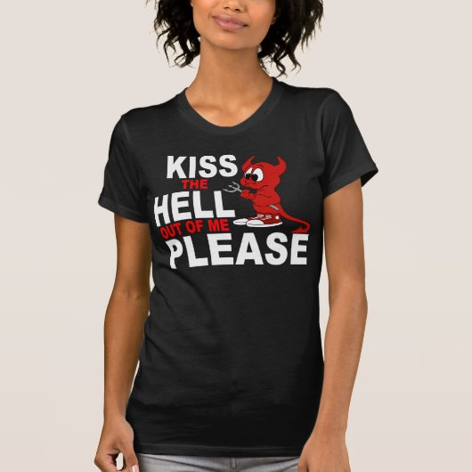KISS DE HULP UIT ME. T-SHIRT (Voorkant)