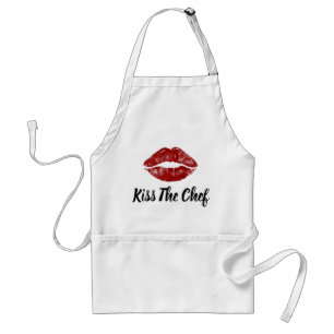 Kiss De Tsjetsjeens keuken Apron Standaard Schort