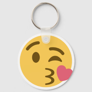 Kiss Emoji Sleutelhanger