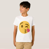 Kiss Emoji T-shirt (Voorkant volledig)