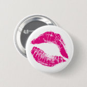 Kiss Flare Ronde Button 5,7 Cm (Voorkant /achterkant)